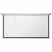 AARCO APS-84 84in x 84in Matte White Manual Wall Mounted Projection Screen 116APS84
